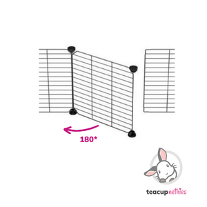 C&C Cage swing door for rabbit and guinea pigs