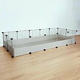 clear 2x5 c&c guineapig cage