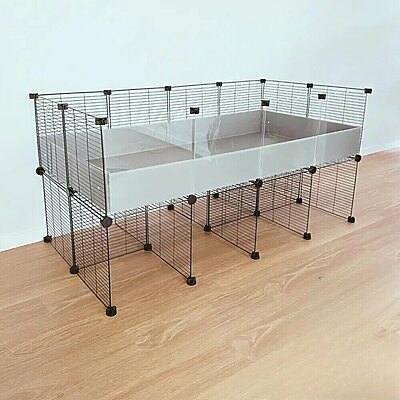 clear 2x4 c&c cage and stand combo