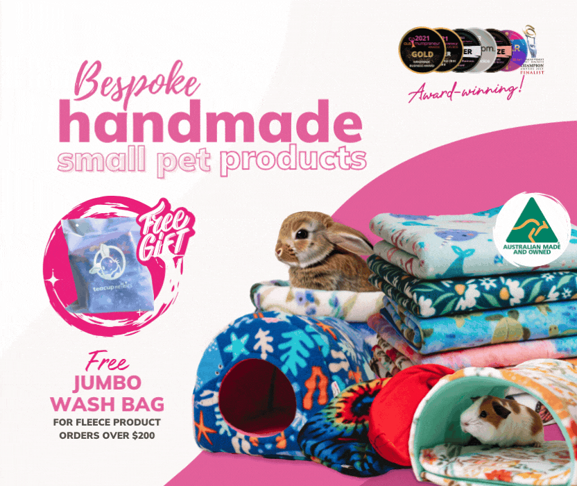 Free wash bag promo - Small handmade pet products